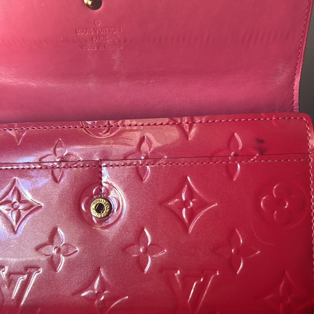 Louis Vuitton Monogram Vernis Sarah wallet - Picture 5 of 8